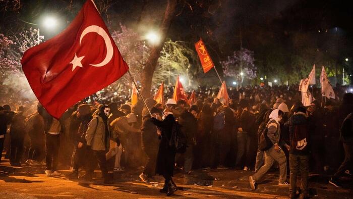 NextImg:Hundreds Of Anti-Erdogan Protesters Arrested Overnight As Crisis Slides: 'Fight About Democracy'