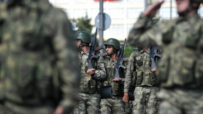 NextImg:Turkey Offers Peacekeeping Troops As US-Zelensky Meeting Unfolds In Saudi Arabia