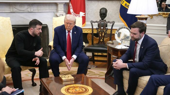 NextImg:Russia Has 'Influenced' The Trump Administration, Zelensky Charges