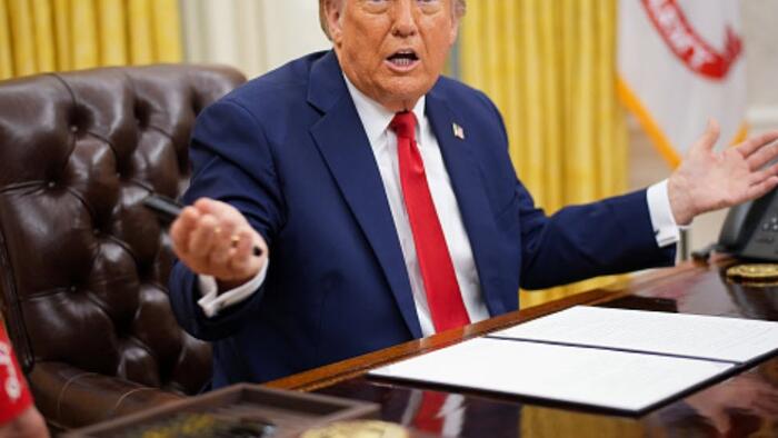 NextImg:"Free Marine Le Pen!" — Trump Slams European 'Lawfare' Tactics In Fiery Defense Of French Nationalist Leader