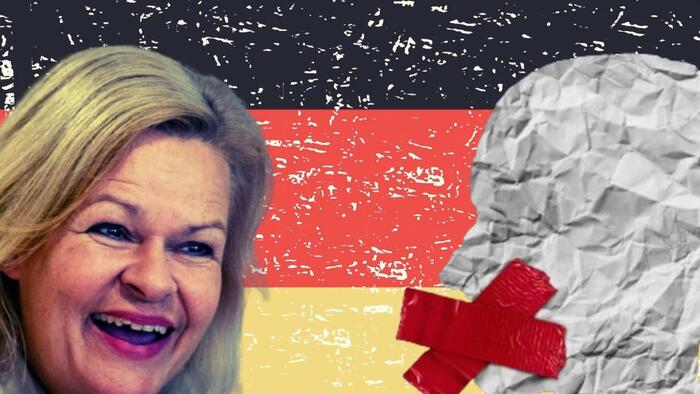 NextImg:German News Editor Convicted For Satirical Photo Montage Of Far-Left Interior Minister, Given 7-Month Probation
