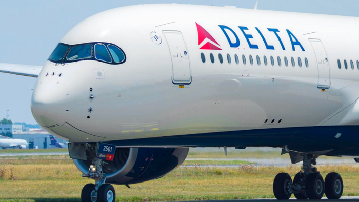 NextImg:Delta Cuts Outlook, Refuses To Pay Tariff On Airbus Jets