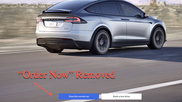 NextImg:Tesla Quietly Removes Model S/X "Order Now" Button From Chinese Site