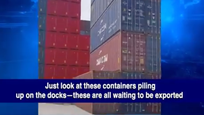 NextImg:Liberation Day Fallout: China's Port Volumes Sink After Trump's Tariff Blitz