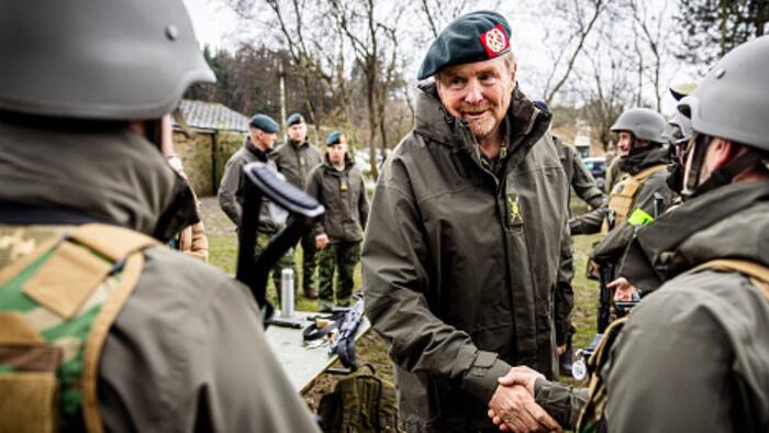 NextImg:Dutch King Says Country Must Prepare For War, Pushes For Drone Development