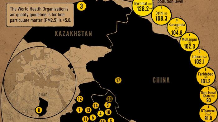 NextImg:These Are Most Air-Polluted Cities In The World