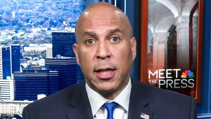 NextImg:Cory Booker: "There's Enough Smoke Here" To Investigate Insider Trading On Tariffs