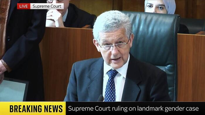 NextImg:UK Supreme Court Rules A Trans-Woman Is Not A Woman