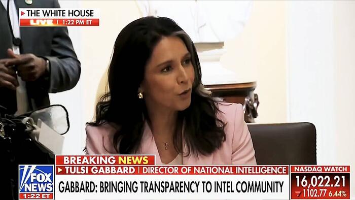 NextImg:Tulsi Gabbard Drops Two Huge Bombshells