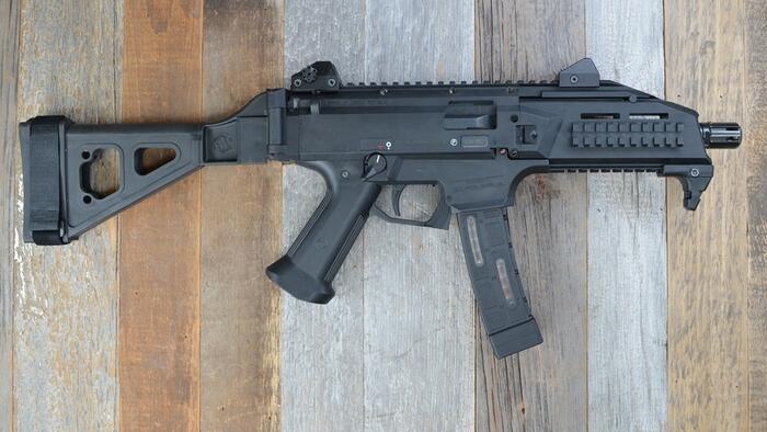 NextImg:Man With CZ Scorpion Charged With Pistol Brace Ownership, May Set Dangerous Precedent