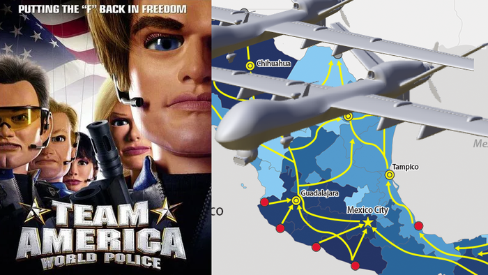 NextImg:Trump Weighs Drone Strikes On Mexican Cartel Terrorists Amid Major Hemispheric Defense Push