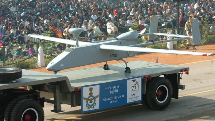 NextImg:Pakistan Shoots Down Indian Spy Drone Over Kashmir As Forces On High Alert