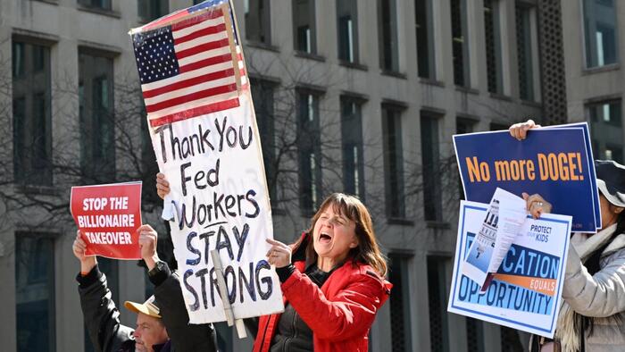 NextImg:Judge Blocks Trump Admin From Firing Federal Employees On Probation In 19 States