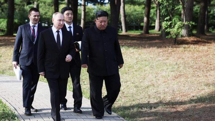 NextImg:Putin Thanks Kim For 'Heroic' North Korean Troops That Helped Liberate Kursk