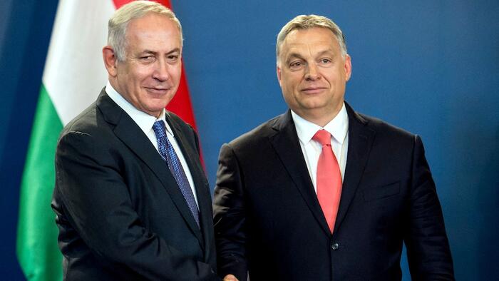 NextImg:ICC Blasts Hungary For Ignoring Arrest Warrant As Orban Hosts Netanyahu