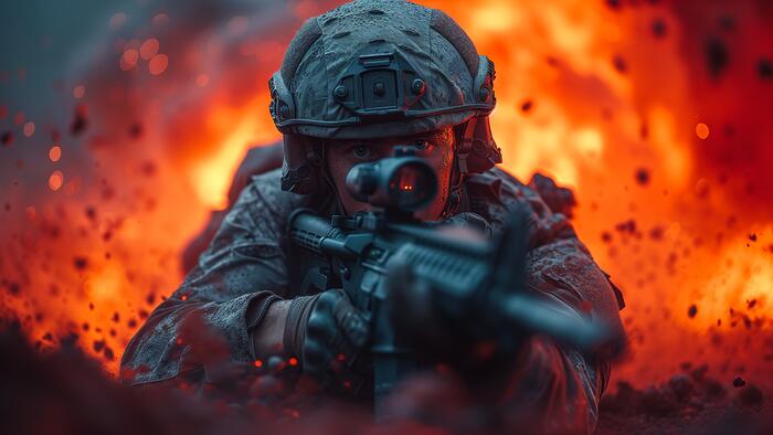 NextImg:Anduril Co-Founder Warns: U.S. Munitions Stockpile Would Last One Week In Hot Conflict
