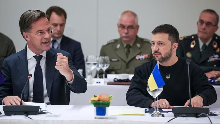 NextImg:Zelensky Says NATO Membership Still In Ukraine's Future, Contradicting Trump