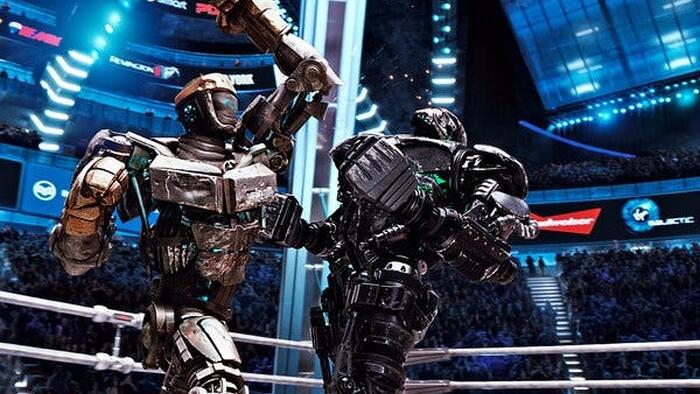 NextImg:Real 'Real Steel': Humanoid AI-Powered Robots Duke It Out In China Fight Club