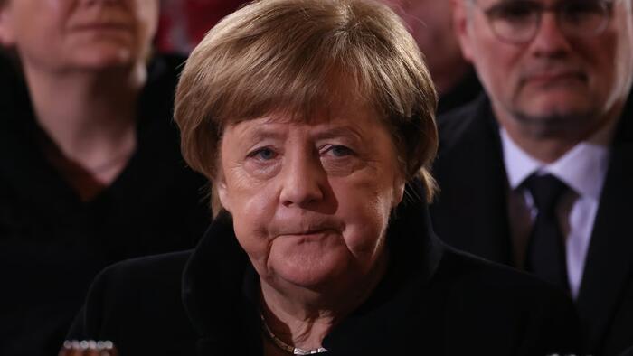 NextImg:Merkel's Back, Warns Europe Could Be 'Destroyed' Without More Open-Borders