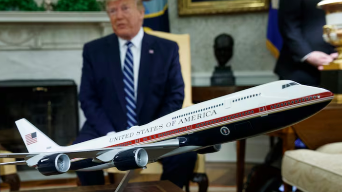NextImg:Frustrated With Boeing, Trump Reportedly Turns To L3Harris For "Interim" Air Force One Jet