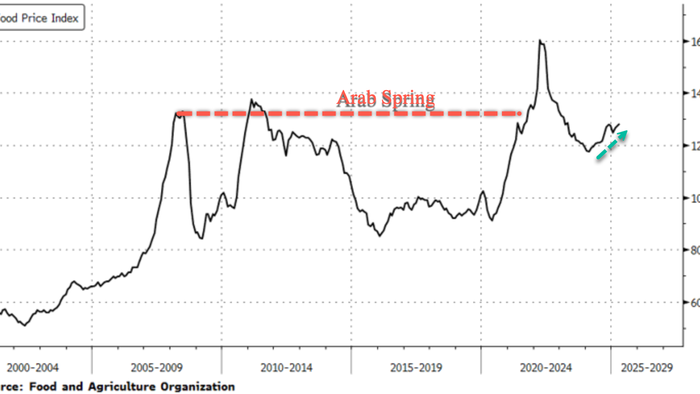 NextImg:Global Food Prices Climb Toward Arab Spring-Era Highs Amid Trade War Turmoil