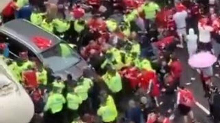 NextImg:"Looked Clearly Deliberate" - Man Arrested After Car Ploughs Into Crowd During Liverpool FC Victory Parade