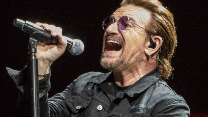 NextImg:U2's Bono Claims: "300,000 Dead After USAID Cuts"