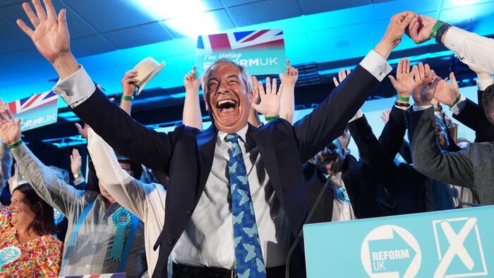 NextImg:Hope For The UK? Reform Party Dominates Uniparty In Sweeping Local Elections