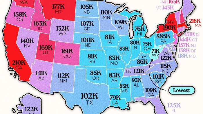 NextImg:The Income Needed To Buy A Home In Every US State