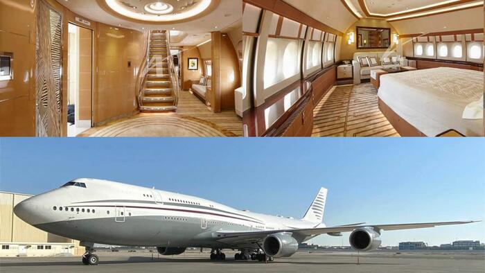 NextImg:Trump Admin To Accept 'Palace In The Sky' 747 Jet From Royal Family Of Qatar, ABC Says