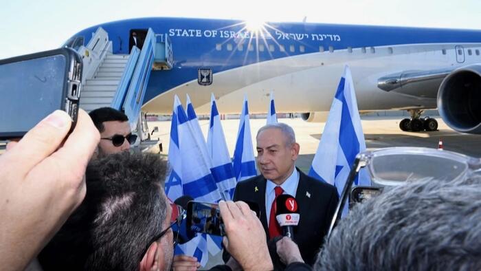 NextImg:Netanyahu Blasts Media 'Spin', Says Trump Ties 'Excellent' - Dispatches Hostage Negotiators