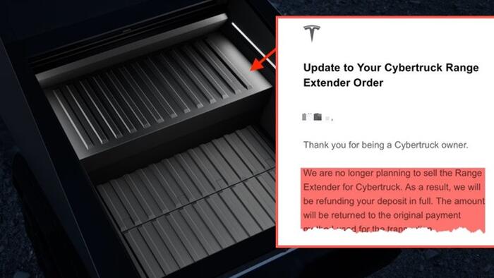 NextImg:Tesla Scraps Cybertruck Range Extender