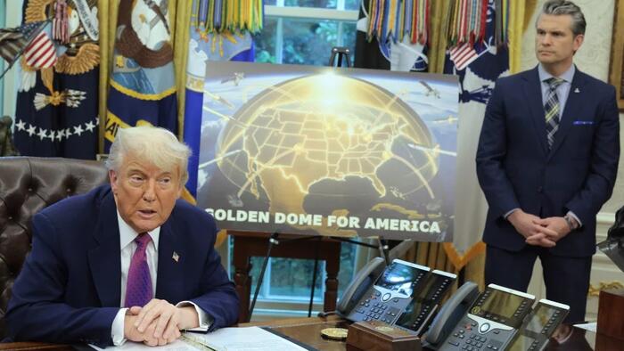 NextImg:China Demands US Scrap Golden Dome Missile Defense System As It Will 'Turn Space Into A Battlefield'