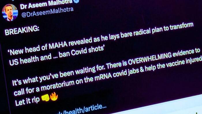 NextImg:MAHA Chief Medical Advisor Demands mRNA COVID Jab Moratorium