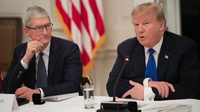 NextImg:Trump Very Displeased With Tim Cook's 'Made-In-India' iPhone Blitz, Wants Production In US