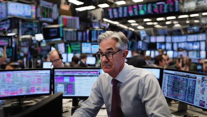 NextImg:Futures Drop Ahead Of Data Deluge, Powell Speech