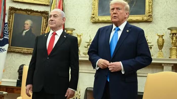 NextImg:Trump Denies Rift With Netanyahu, Says PM 'Fought Hard & Bravely'