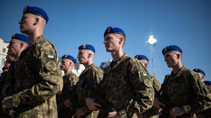 NextImg:Putin Says Ukraine 'Catching Men Like Dogs' On The Street