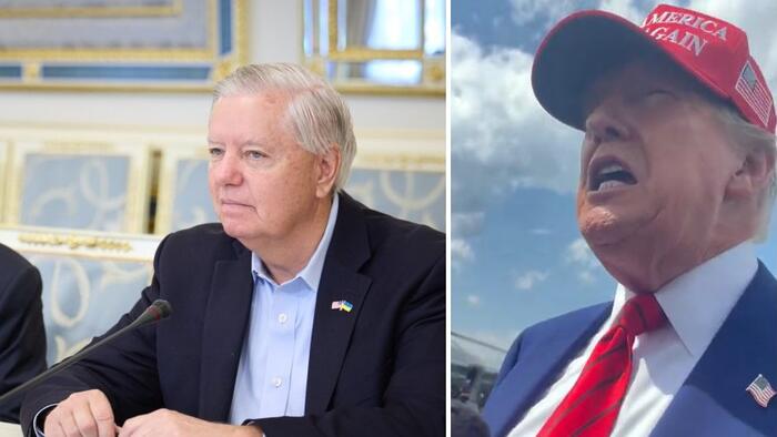 NextImg:Trump Warns Lindsay Graham, Mike Pompeo To Watch Their "Mouth" In Stoking Ukraine War