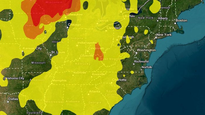 NextImg:Canada's Wildfire Smoke Set To Blanket New York City