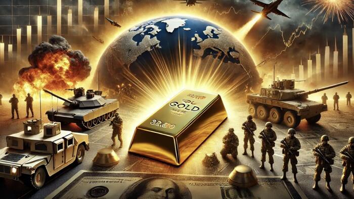 Gold Hits Record High on Middle East Conflict