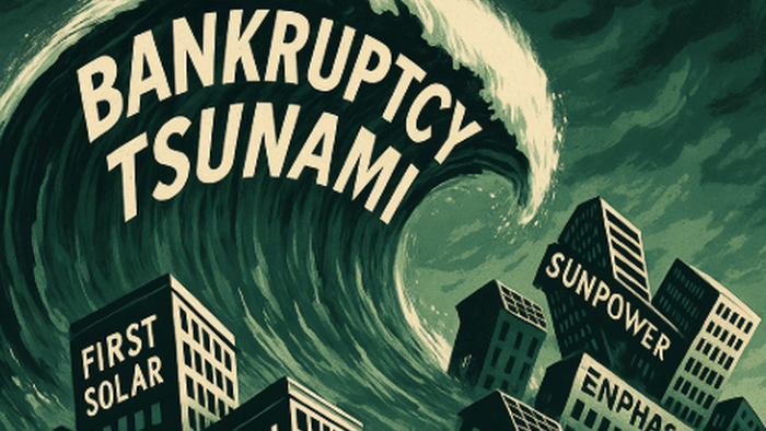 NextImg:"Real Distress" Hits Solar Industry As Bankruptcy Tsunami Looms 