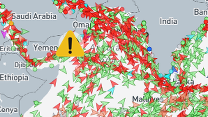 NextImg:Container Ship Sinks In Arabian Sea Near Oman As Regional Conflict Worsens