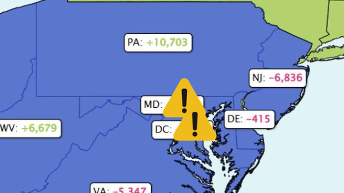 NextImg:"You're Welcome": Pennsylvania Boasts About Saving 'Green' Maryland From Near Power Grid Collapse
