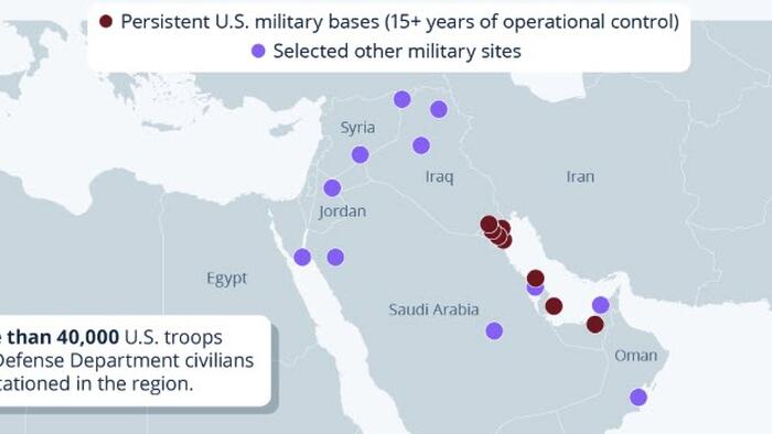 NextImg:As 'Peace' Breaks Out, Here's Where US Military Facilities Are In The Middle East