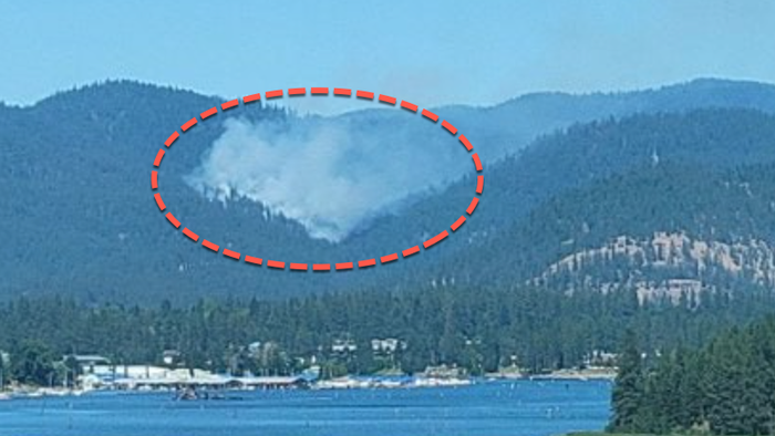 NextImg:"EVERYONE'S BEEN SHOT UP HERE": Arsonists Set Wildfire In Northern Idaho, Open Fire On Firefighters, Police In Ambush