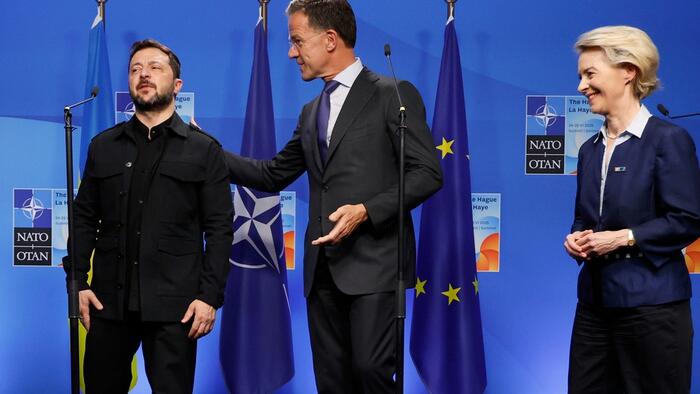 NextImg:"Drag The EU Into A Direct Conflict" – Orbán Confronts Zelensky, Tells Him EU Was Created For Peace, Not War