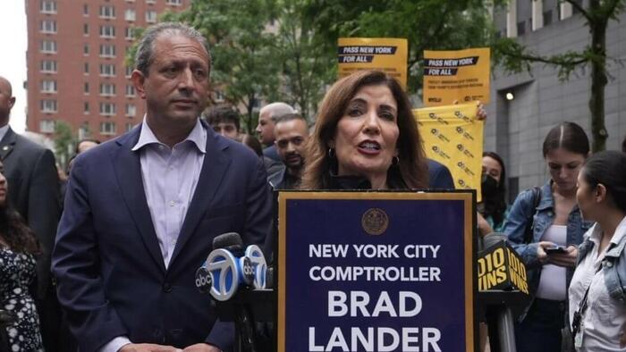 NextImg:Gov. Hochul: 'New York Is Providing $50 Million To Cover Legal Services' For Illegal Aliens