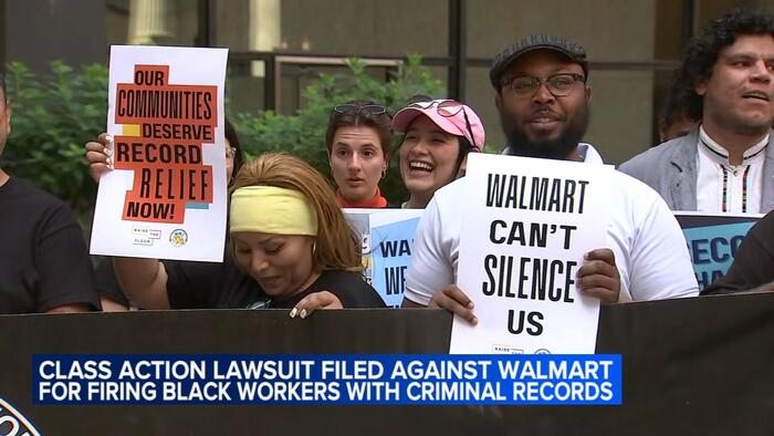 NextImg:Fired Black Workers Sue Walmart Over Criminal Background Checks