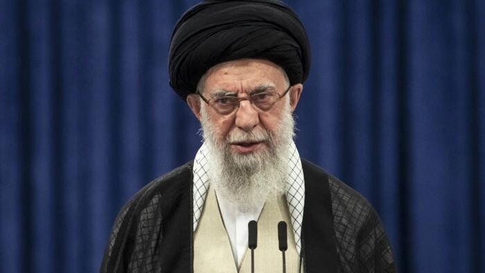 NextImg:Ayatollah Tells Trump "We Will Never Surrender" In Televised Speech To Nation